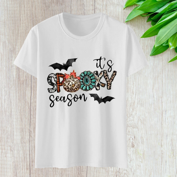 Its Spooky Season Halloween T-Shirt - Picture 2 of 3